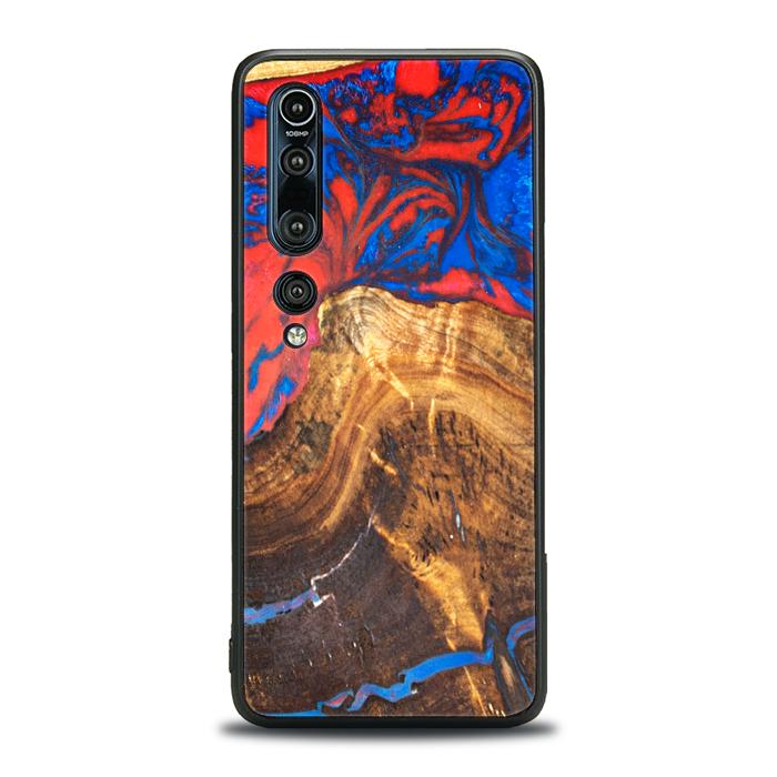 Xiaomi Mi 10 Handyhülle aus Harz und Holz - SYNERGY#B31