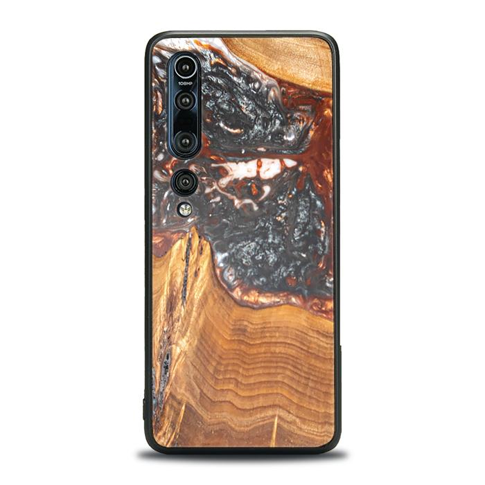 Xiaomi Mi 10 Handyhülle aus Harz und Holz - SYNERGY#B37