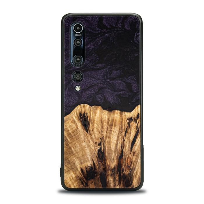Xiaomi Mi 10 Handyhülle aus Harz und Holz - SYNERGY#C31