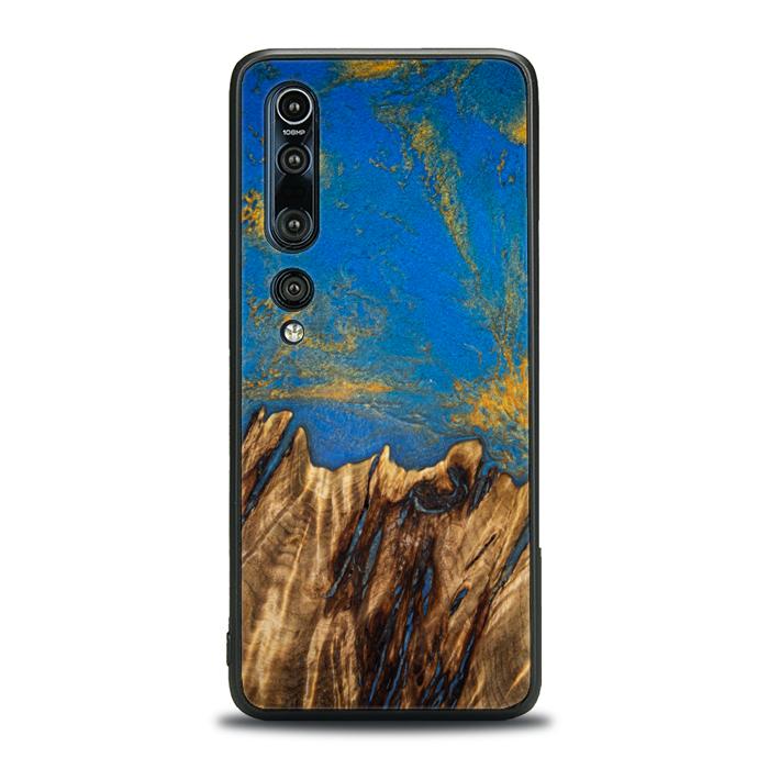 Xiaomi Mi 10 Handyhülle aus Harz und Holz - SYNERGY#C43