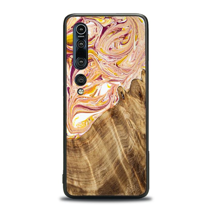 Xiaomi Mi 10 Handyhülle aus Harz und Holz - SYNERGY#C48