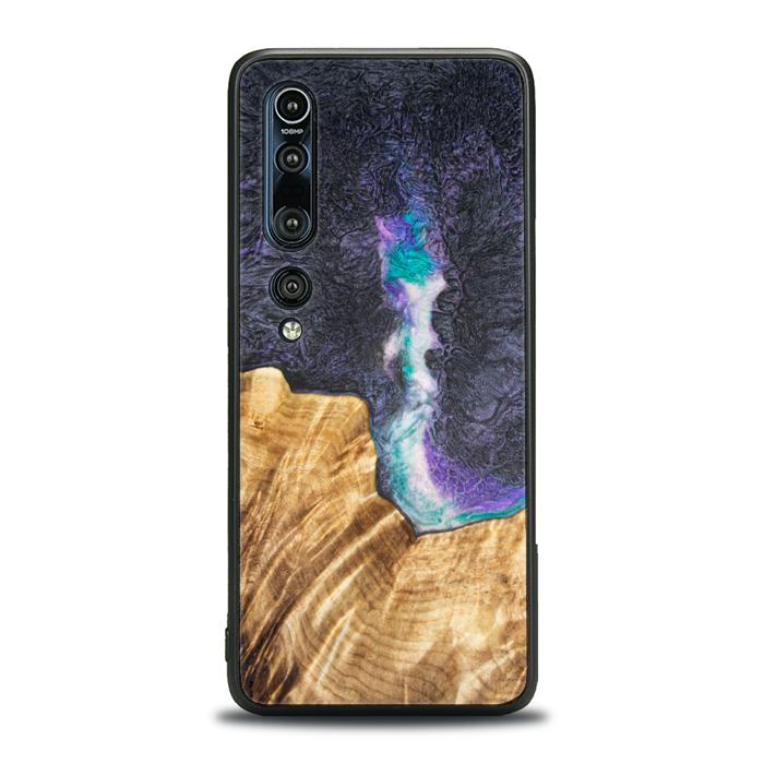 Xiaomi Mi 10 Handyhülle aus Harz und Holz - SYNERGY#C7