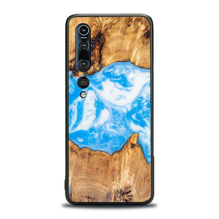 Xiaomi Mi 10 Handyhülle aus Harz und Holz - Synergy#A34