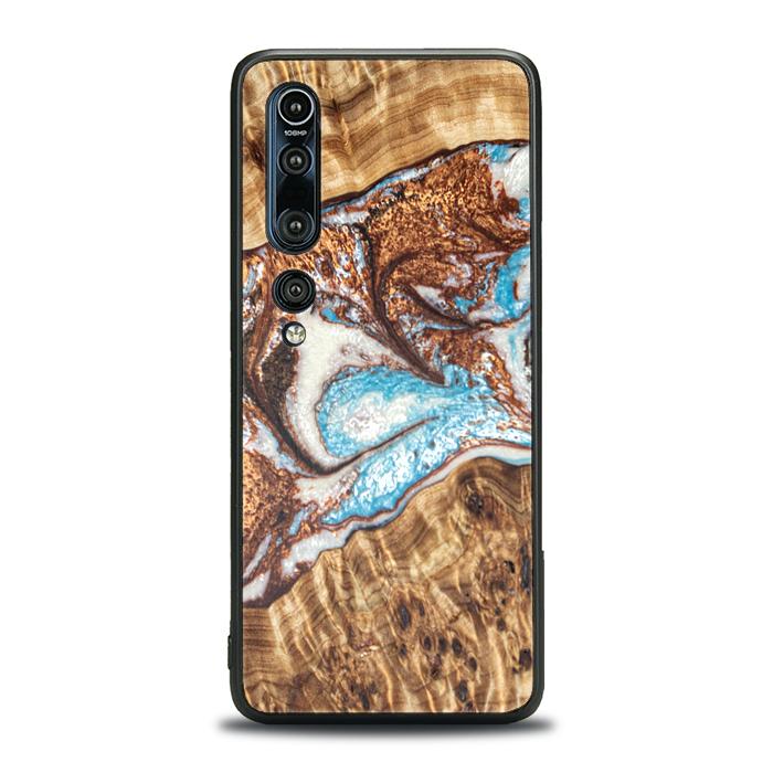 Xiaomi Mi 10 Handyhülle aus Harz und Holz - Synergy#B11