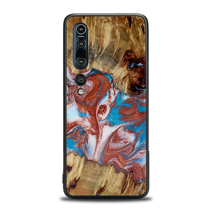 Xiaomi Mi 10 Handyhülle aus Harz und Holz - Synergy#D103