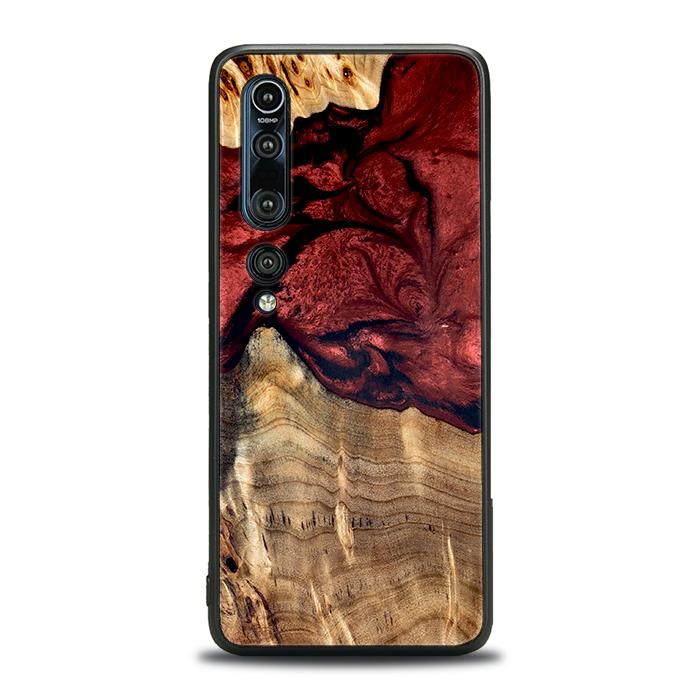 Xiaomi Mi 10 Handyhülle aus Harz und Holz - Synergy#D122