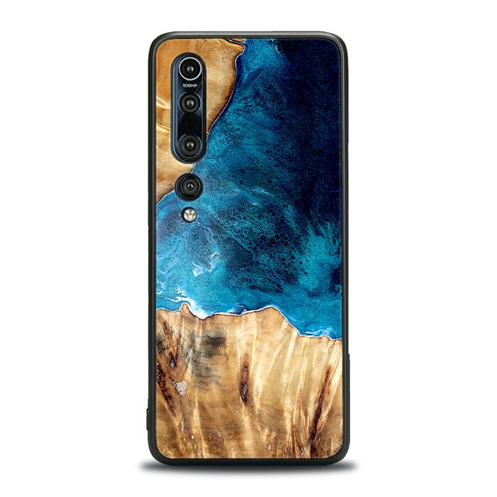 Xiaomi Mi 10 Handyhülle aus Harz und Holz - Synergy#D127