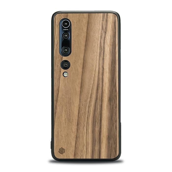Xiaomi Mi 10 Handyhülle aus Holz - Nussbaum
