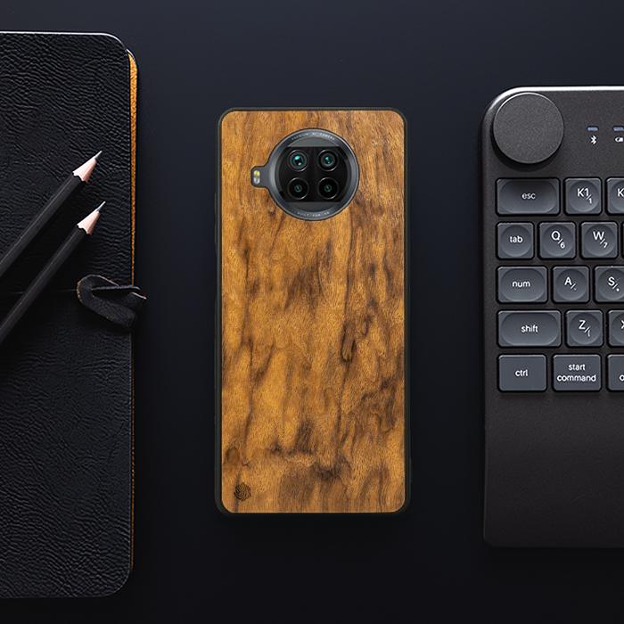 Xiaomi Mi 10T lite Handyhülle aus Holz - Imbuia