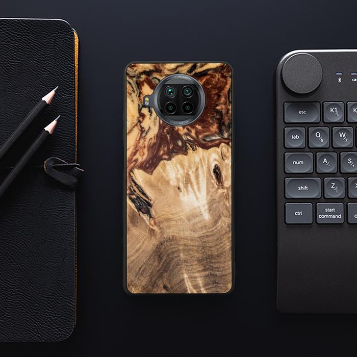 Xiaomi Mi 10T lite Handyhülle aus Harz und Holz - SYNERGY#A100