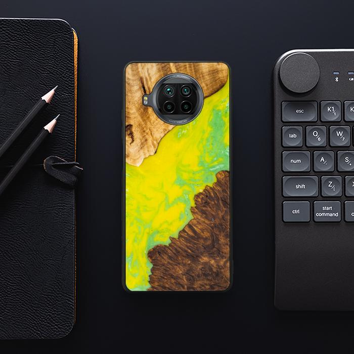 Xiaomi Mi 10T lite Handyhülle aus Harz und Holz - SYNERGY#A12