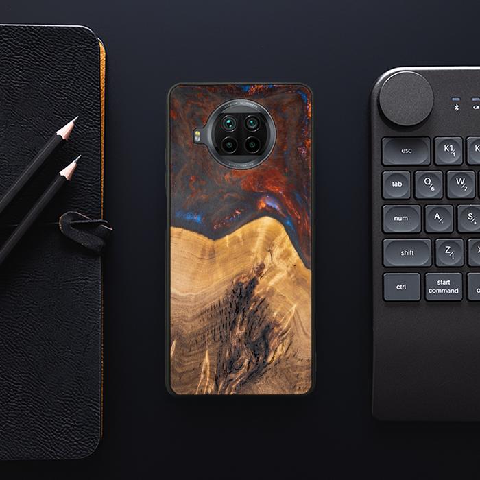 Xiaomi Mi 10T lite Handyhülle aus Harz und Holz - SYNERGY#A21