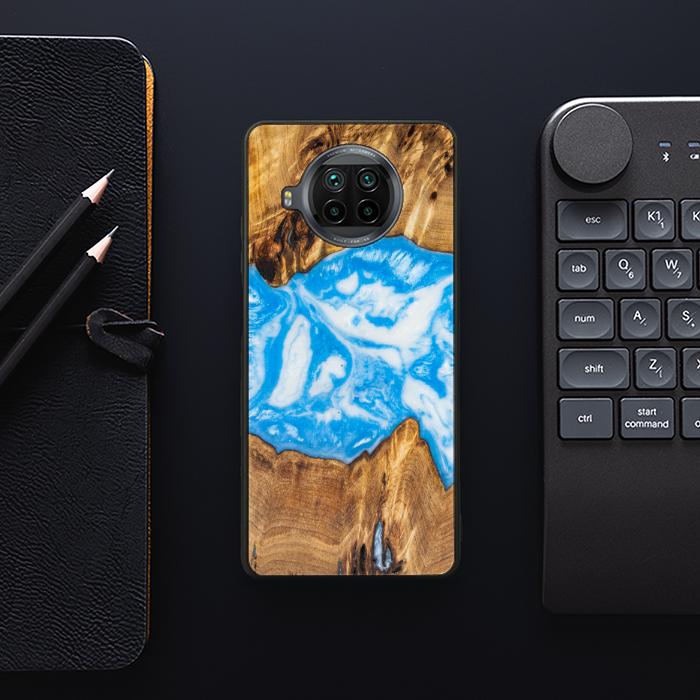 Xiaomi Mi 10T lite Handyhülle aus Harz und Holz - SYNERGY#A29