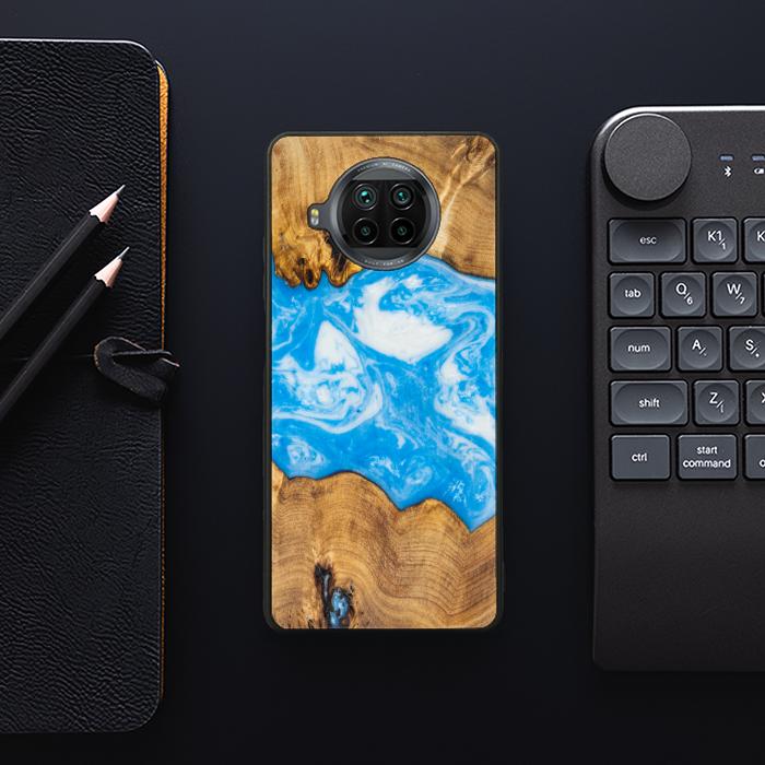 Xiaomi Mi 10T lite Handyhülle aus Harz und Holz - SYNERGY#A32