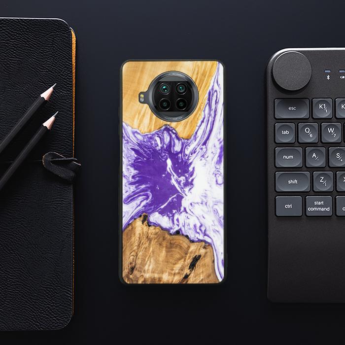 Xiaomi Mi 10T lite Handyhülle aus Harz und Holz - SYNERGY#A79