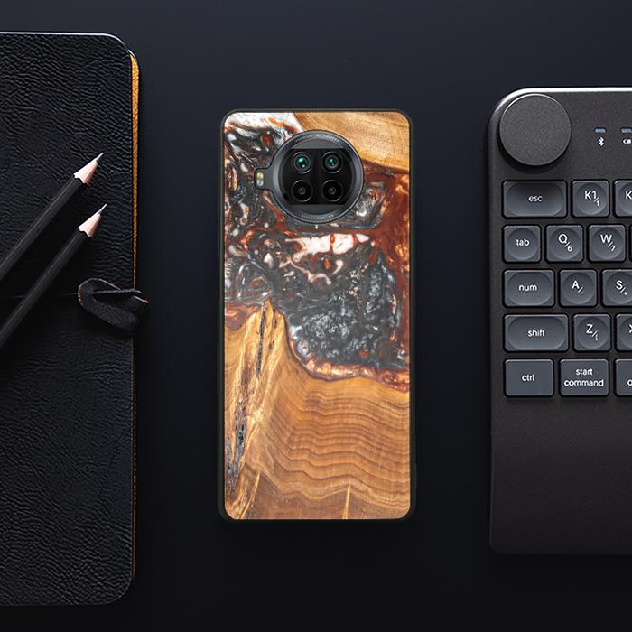 Xiaomi Mi 10T lite Handyhülle aus Harz und Holz - SYNERGY#B37
