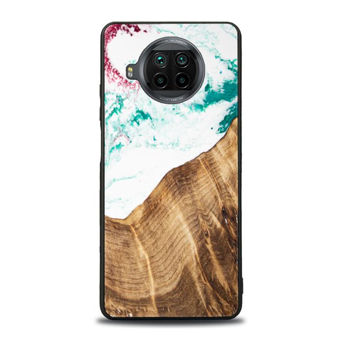 Xiaomi Mi 10T lite Handyhülle aus Harz und Holz - SYNERGY#C14