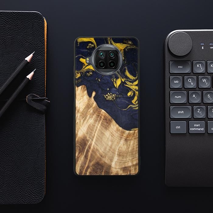 Xiaomi Mi 10T lite Handyhülle aus Harz und Holz - SYNERGY#C26