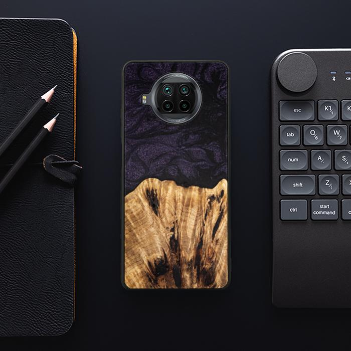 Xiaomi Mi 10T lite Handyhülle aus Harz und Holz - SYNERGY#C31