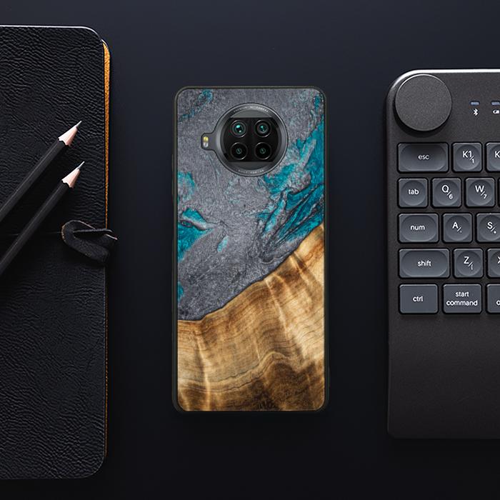 Xiaomi Mi 10T lite Handyhülle aus Harz und Holz - Synergy#C45