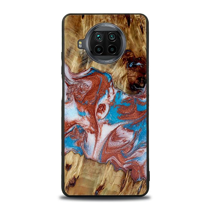 Xiaomi Mi 10T lite Handyhülle aus Harz und Holz - Synergy#D103