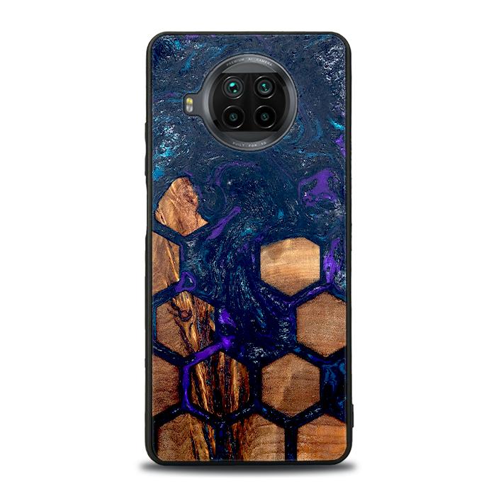 Xiaomi Mi 10T lite Handyhülle aus Harz und Holz - Synergy#D106