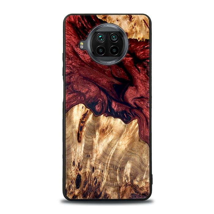 Xiaomi Mi 10T lite Handyhülle aus Harz und Holz - Synergy#D121