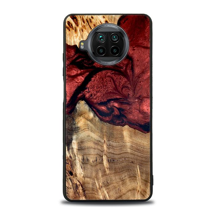 Xiaomi Mi 10T lite Handyhülle aus Harz und Holz - Synergy#D122