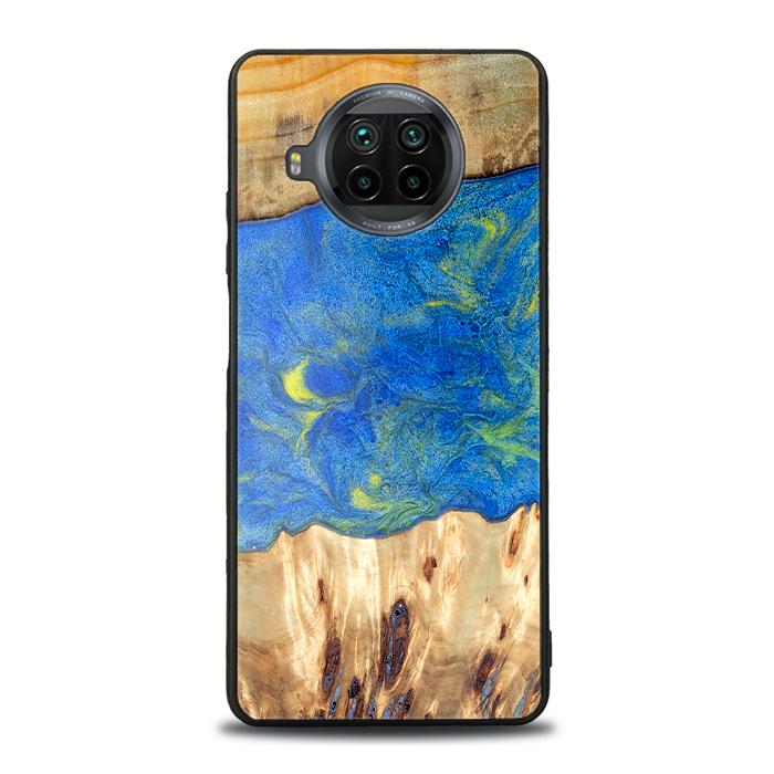 Xiaomi Mi 10T lite Handyhülle aus Harz und Holz - Synergy#D131