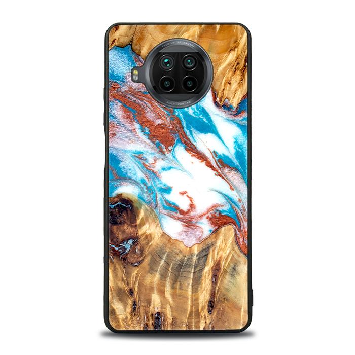 Xiaomi Mi 10T lite Handyhülle aus Harz und Holz - Synergy#D137