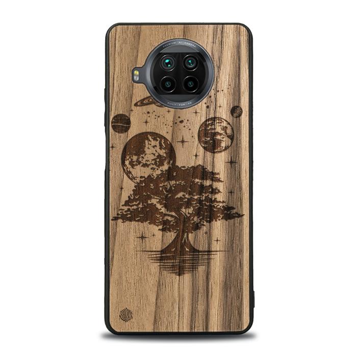 Xiaomi Mi 10T lite Handyhülle aus Holz - Galactic Garden