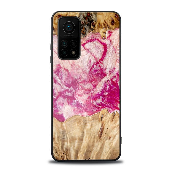 Xiaomi Mi 10T / 10T Pro Handyhülle aus Harz und Holz - Synergy#D123
