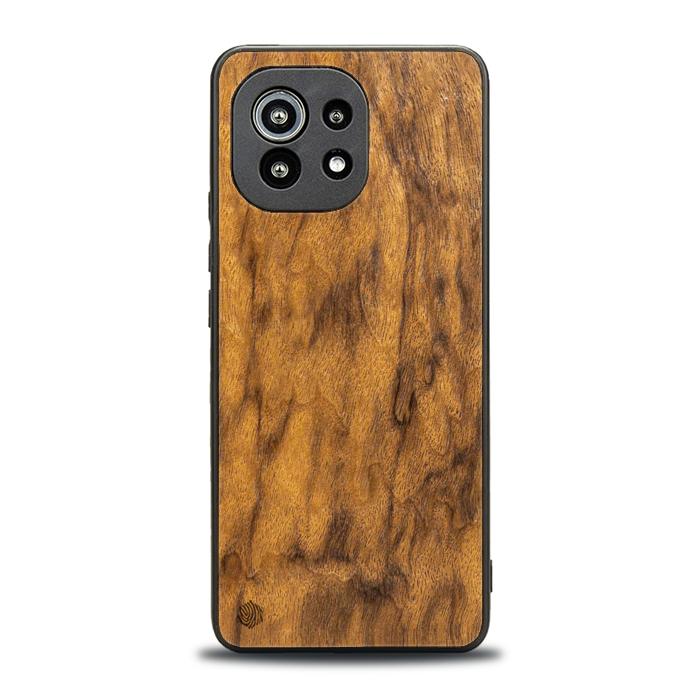Xiaomi Mi 11 Handyhülle aus Holz - Imbuia
