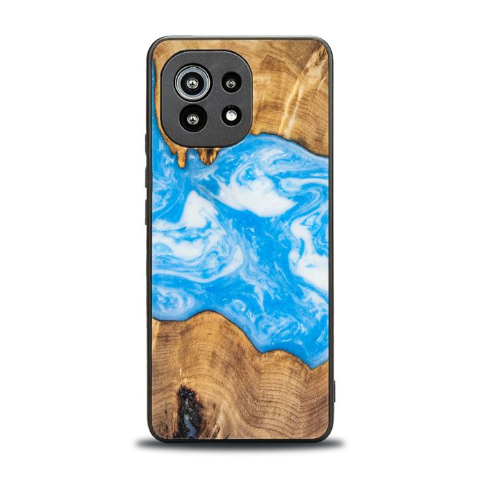 Xiaomi Mi 11 lite / 5G / 5G NE Handyhülle aus Harz und Holz - SYNERGY#A31
