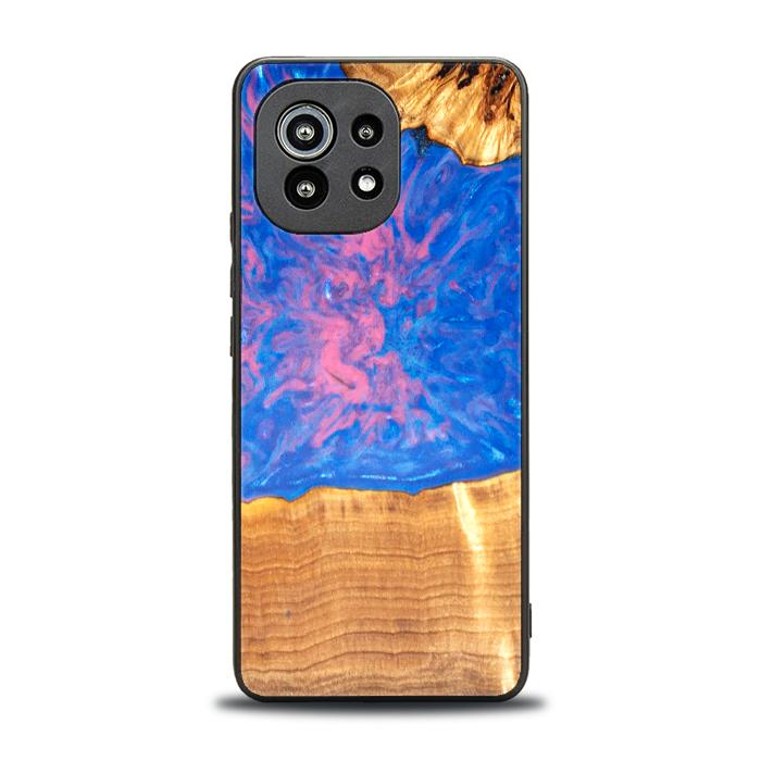 Xiaomi Mi 11 lite / 5G / 5G NE Handyhülle aus Harz und Holz - SYNERGY#B29