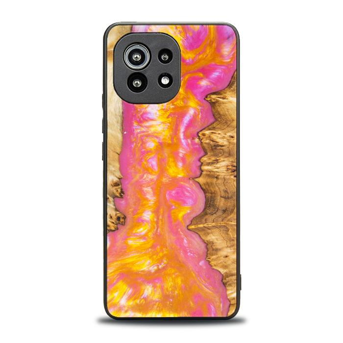 Xiaomi Mi 11 Handyhülle aus Harz und Holz - SYNERGY#A20