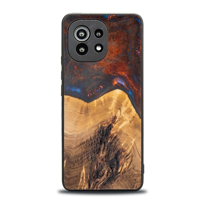 Xiaomi Mi 11 Handyhülle aus Harz und Holz - SYNERGY#A21