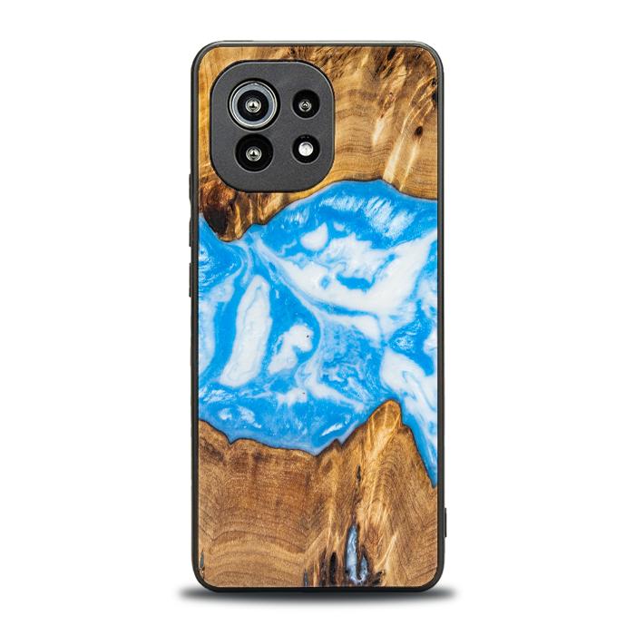 Xiaomi Mi 11 Handyhülle aus Harz und Holz - SYNERGY#A29