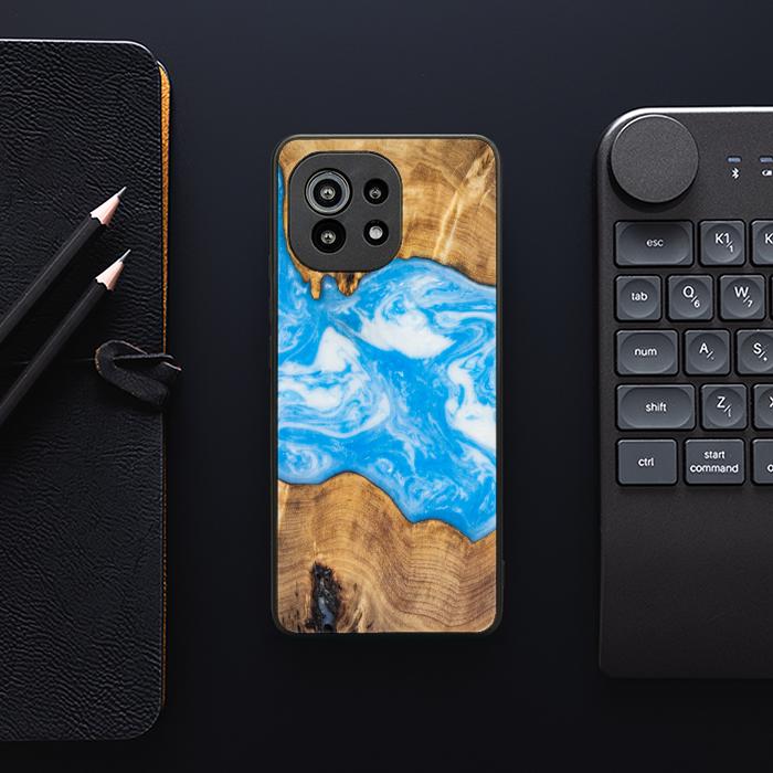 Xiaomi Mi 11 Handyhülle aus Harz und Holz - SYNERGY#A31