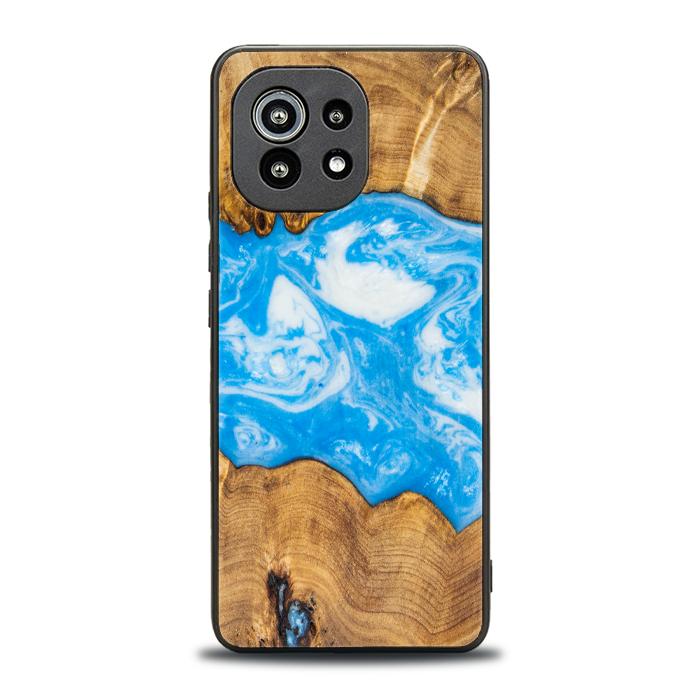 Xiaomi Mi 11 Handyhülle aus Harz und Holz - SYNERGY#A32