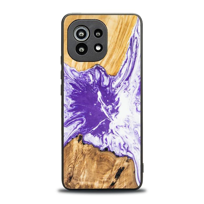 Xiaomi Mi 11 Handyhülle aus Harz und Holz - SYNERGY#A79