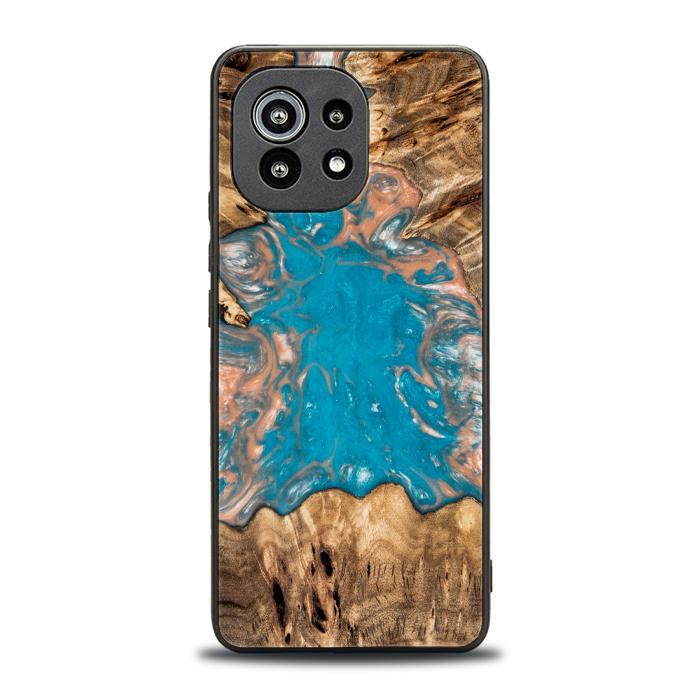 Xiaomi Mi 11 Handyhülle aus Harz und Holz - SYNERGY#A97