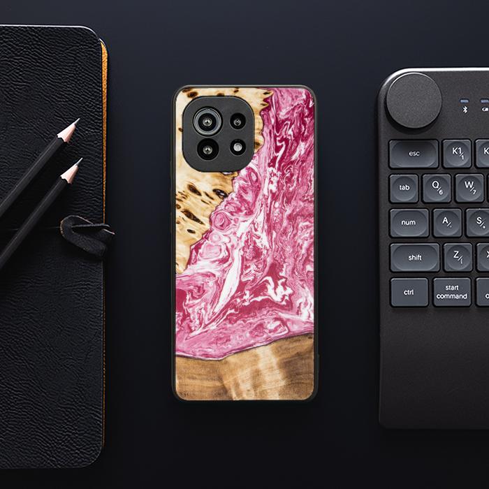 Xiaomi Mi 11 Handyhülle aus Harz und Holz - SYNERGY#A99