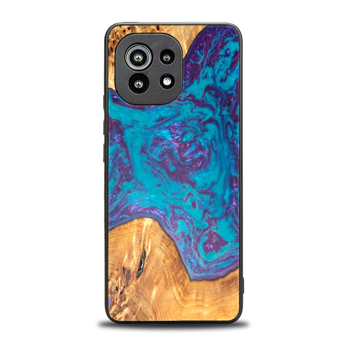 Xiaomi Mi 11 Handyhülle aus Harz und Holz - SYNERGY#B25