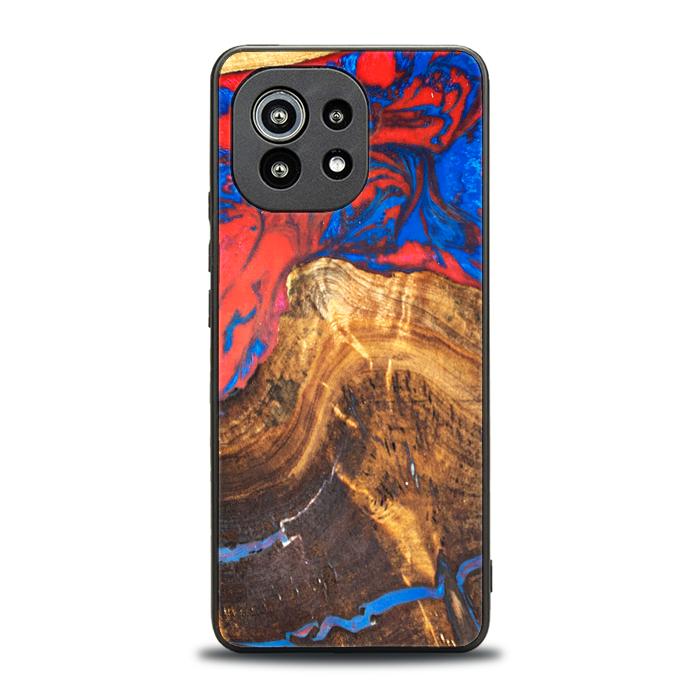 Xiaomi Mi 11 Handyhülle aus Harz und Holz - SYNERGY#B31