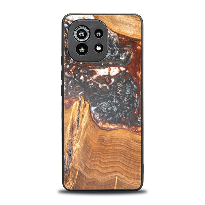 Xiaomi Mi 11 Handyhülle aus Harz und Holz - SYNERGY#B37