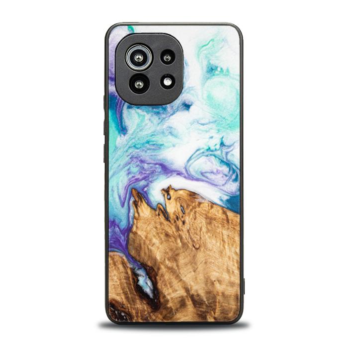 Xiaomi Mi 11 Handyhülle aus Harz und Holz - SYNERGY#C17