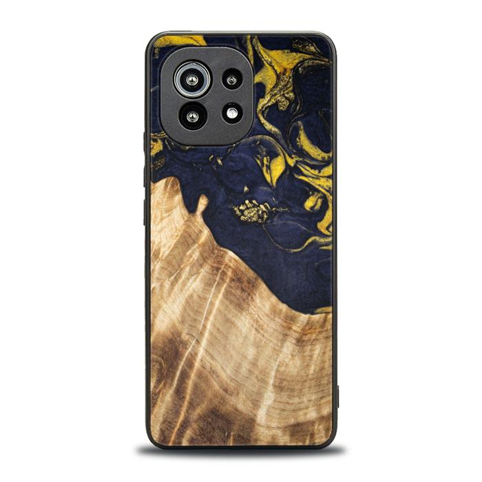 Xiaomi Mi 11 Handyhülle aus Harz und Holz - SYNERGY#C26