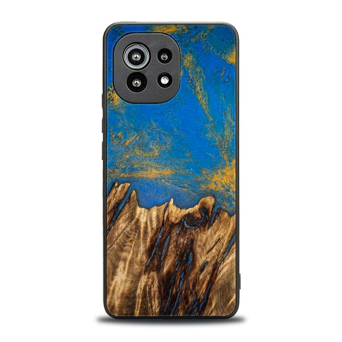 Xiaomi Mi 11 Handyhülle aus Harz und Holz - SYNERGY#C43