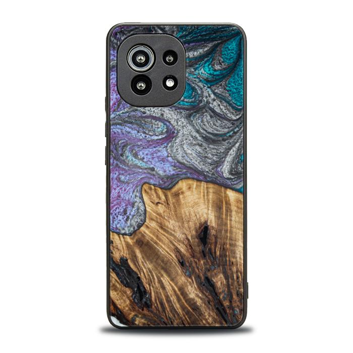 Xiaomi Mi 11 Handyhülle aus Harz und Holz - SYNERGY#C47